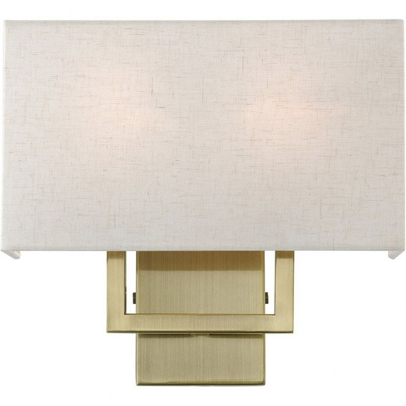 Livex Lighting Pierson 2 - Light Wall Light in  Antique Brass