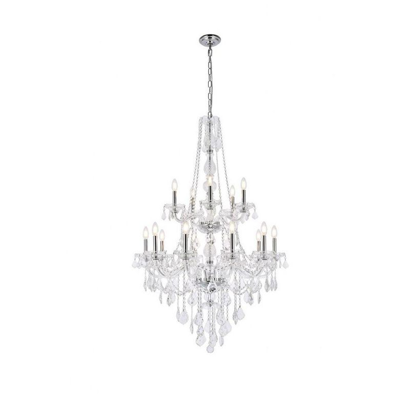 Elegant Lighting Verona 15 - Light Chandelier in  Chrome