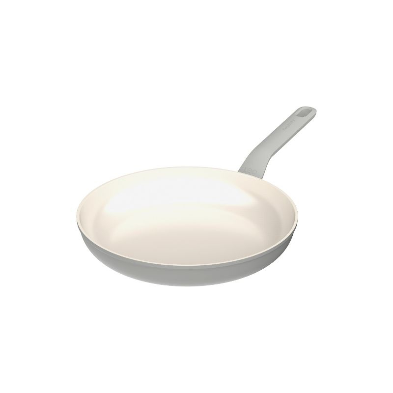 BergHOFF Balance Non-stick Ceramic 2Pc Frying Pan 9.5" and Nylon Turner 13.75", Recycled Aluminum, Moonmist