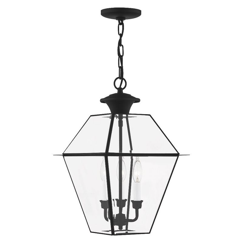 Livex Lighting Westover 3 - Light Pendant in  Black