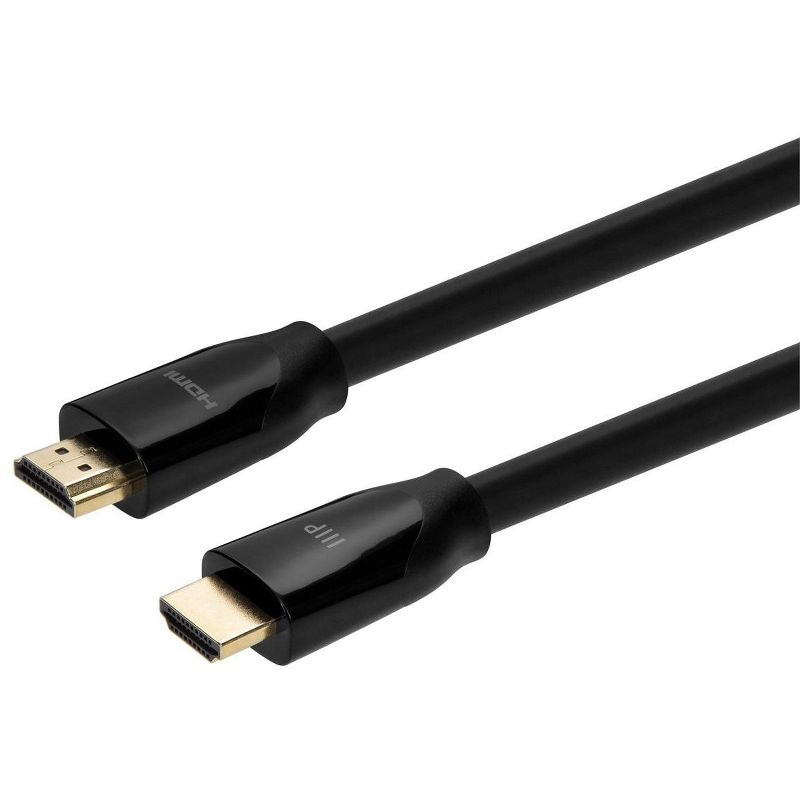 Monoprice HDMI Cable - 6 Feet - Black | Certified Premium, High Speed, 4K@60Hz, HDR, 18Gbps, 28AWG, YUV 4:4:4, Compatible with UHD TV and More