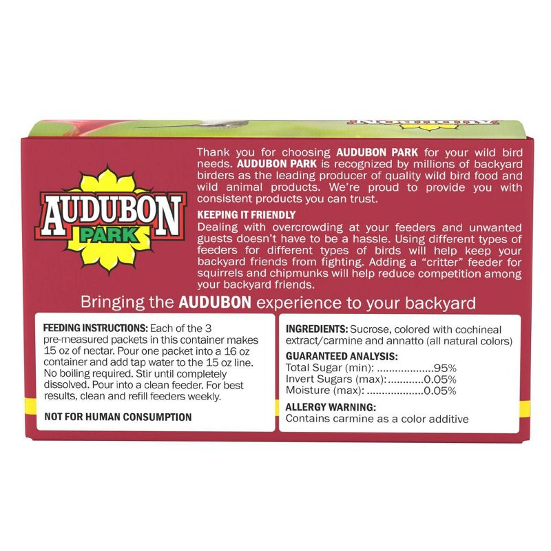 Audubon Park 9oz Hummingbird Bird Food