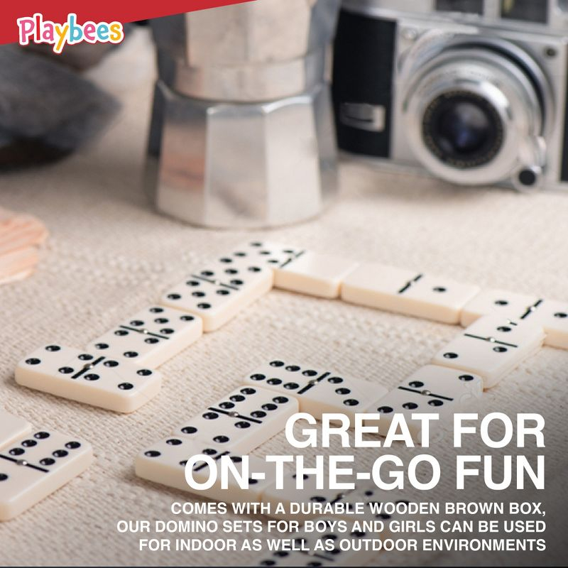Playbees Small Domino Set – Compact Fun for All Ages