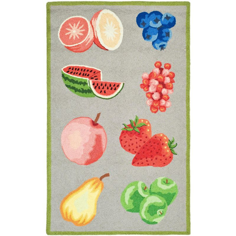 Chelsea HK265 Handmade Accent Rug - 2'6"x4' - Stone - Safavieh