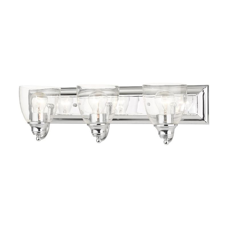 Livex Lighting Birmingham 3 - Light Vanity in  Polished Chrome