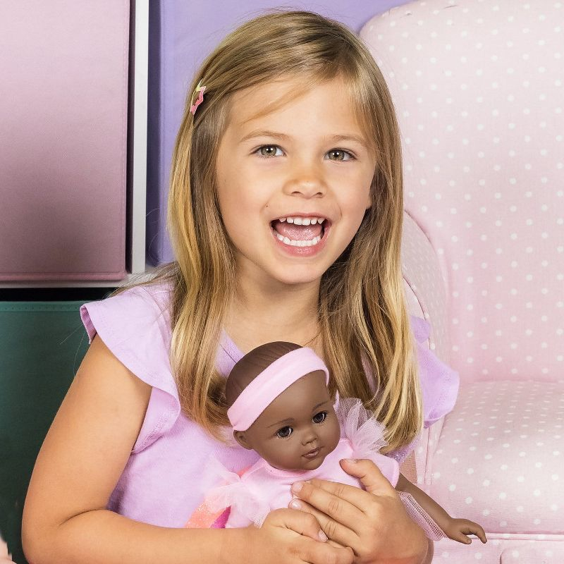 Adora Enchanting Baby Ballerina Collection, 13-inch Baby Doll Set with Pink Dress - Juliet