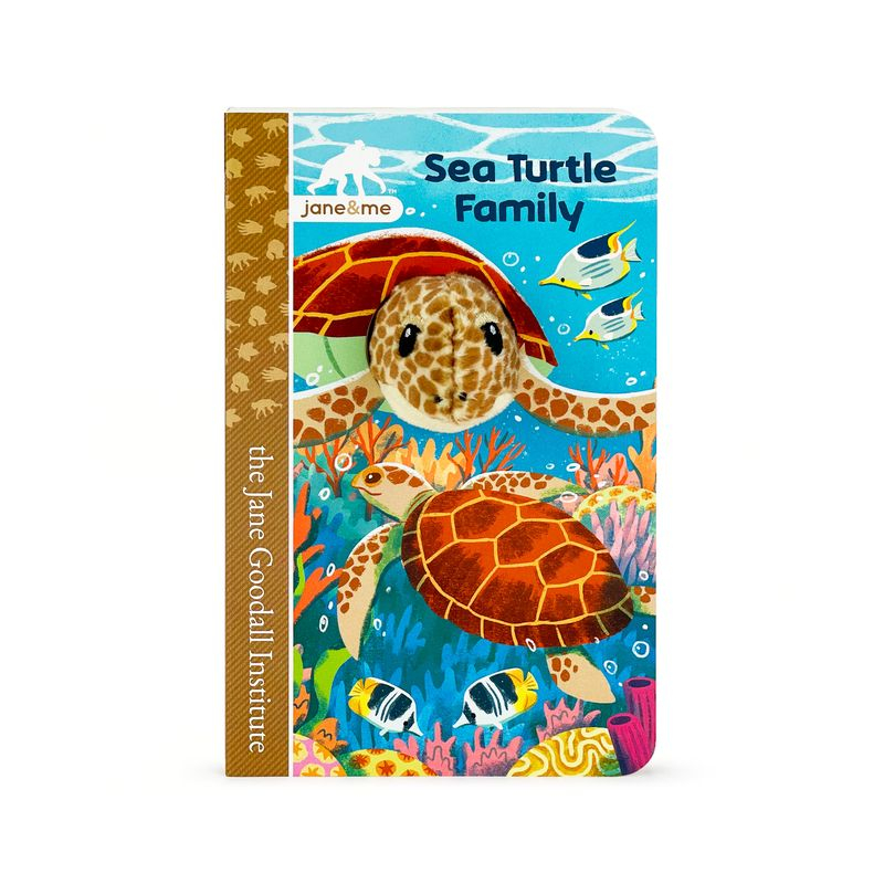 Jane & Me Sea Turtle Family (the Jane Goodall Institute) - by  Jaye Garnett (Board Book)