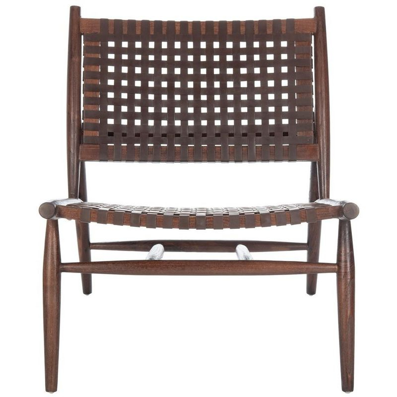 Soleil Accent Chair - ACH1001 - Brown/Brown - Safavieh
