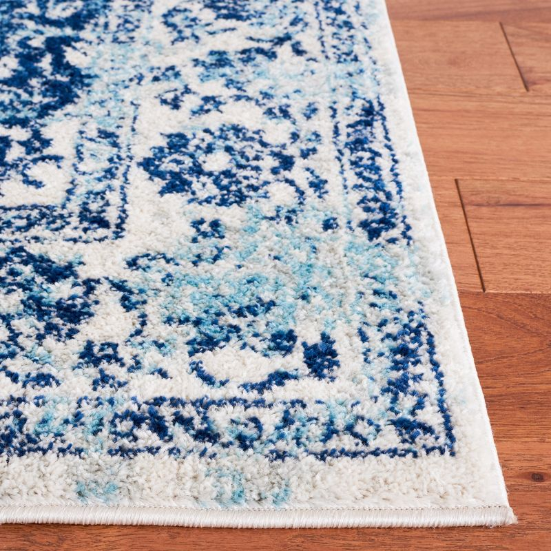 Tulum TUL282 Power Loomed Area Rug - Ivory/Blue - 8'x10' - Safavieh.
