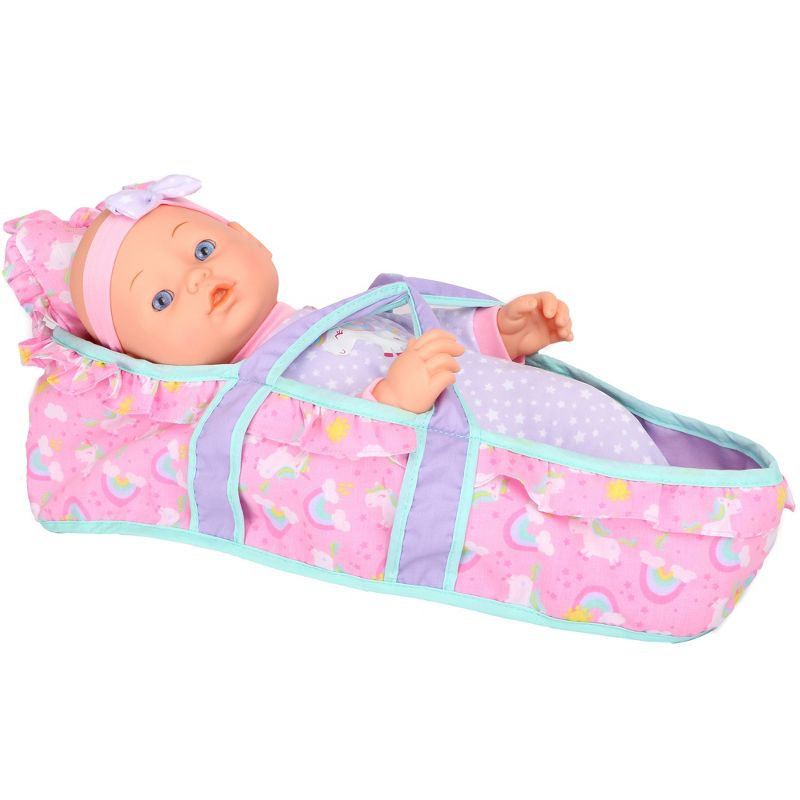 Dream Collection: 16" Baby Doll Traveling Set in Blue