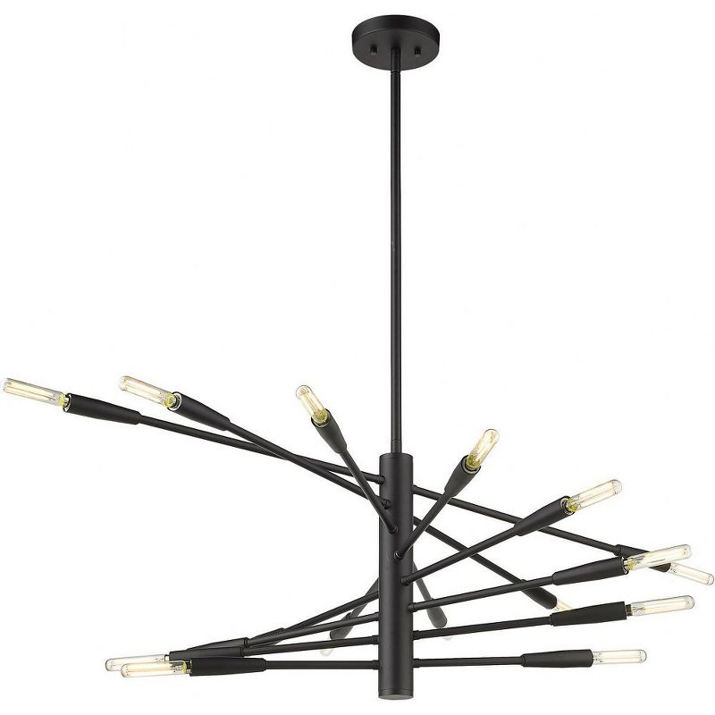 Z-Lite Ascension 16 - Light Chandelier in  Matte Black