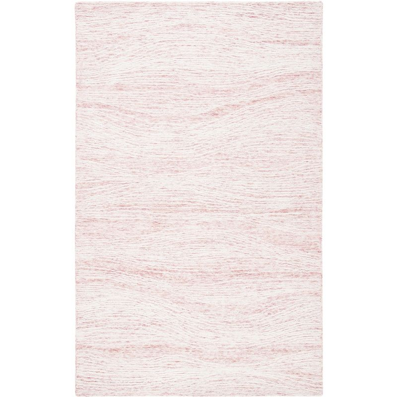 Metro MET995 Hand Tufted Indoor Area Rug - Pink/Ivory - 4'x6' - Safavieh