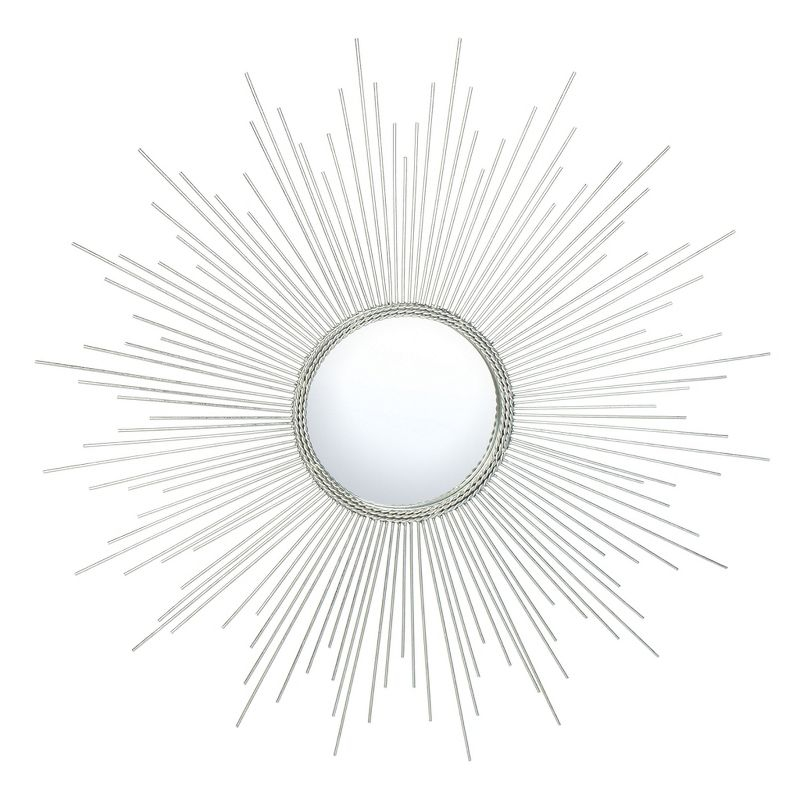 Emme Sunburst Mirror - Silver - Safavieh
