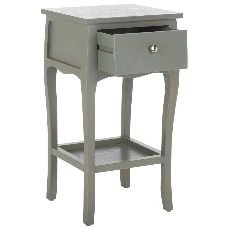 Thelma End Table - Ash Grey - Safavieh
