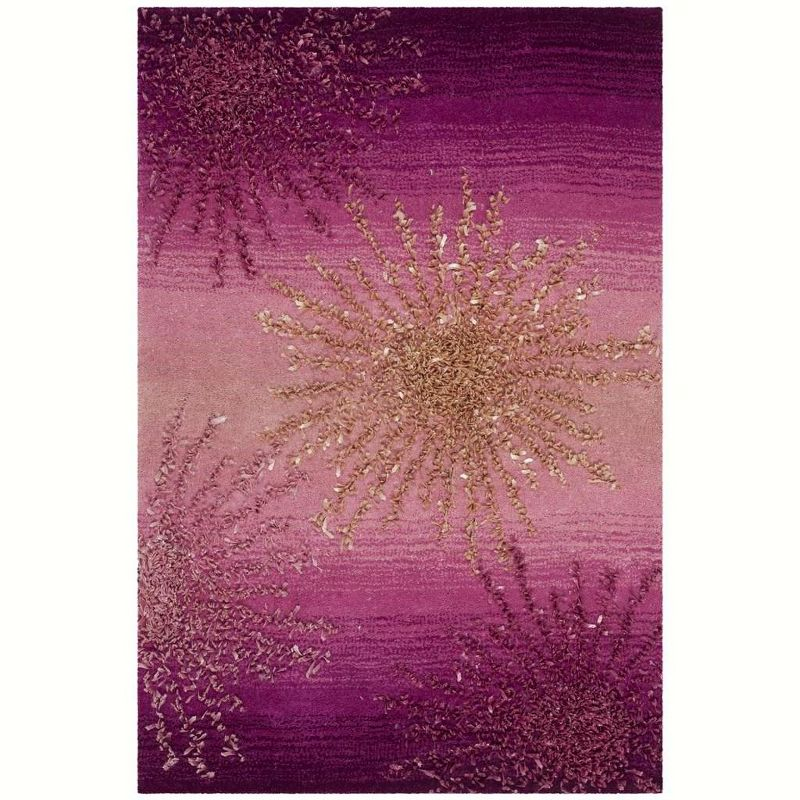 Soho SOH712 Hand Tufted Indoor Accent Rug - Pink - 2'x3' - Safavieh.