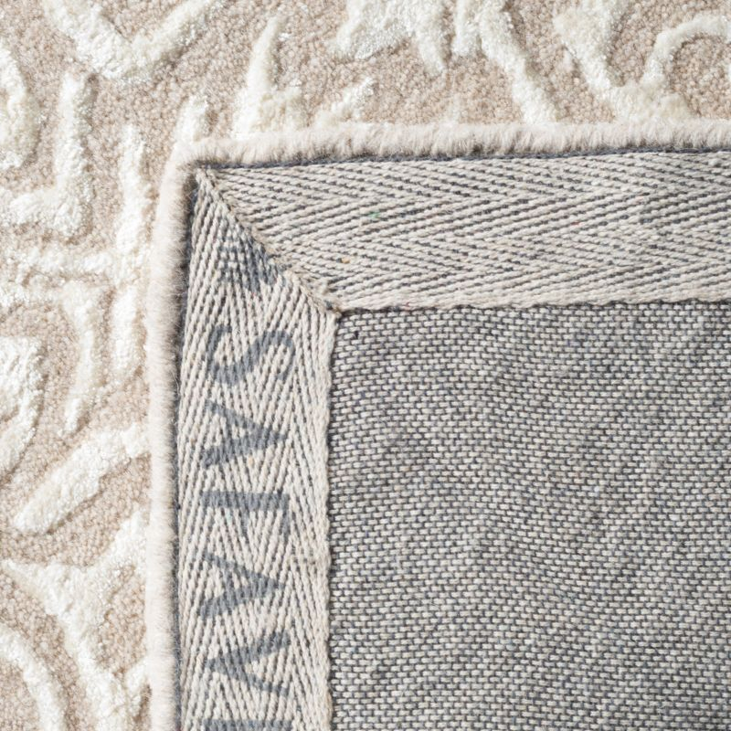 Glamour GLM568 Hand Tufted Indoor Accent Rug - Beige/Ivory - 2'x3' - Safavieh