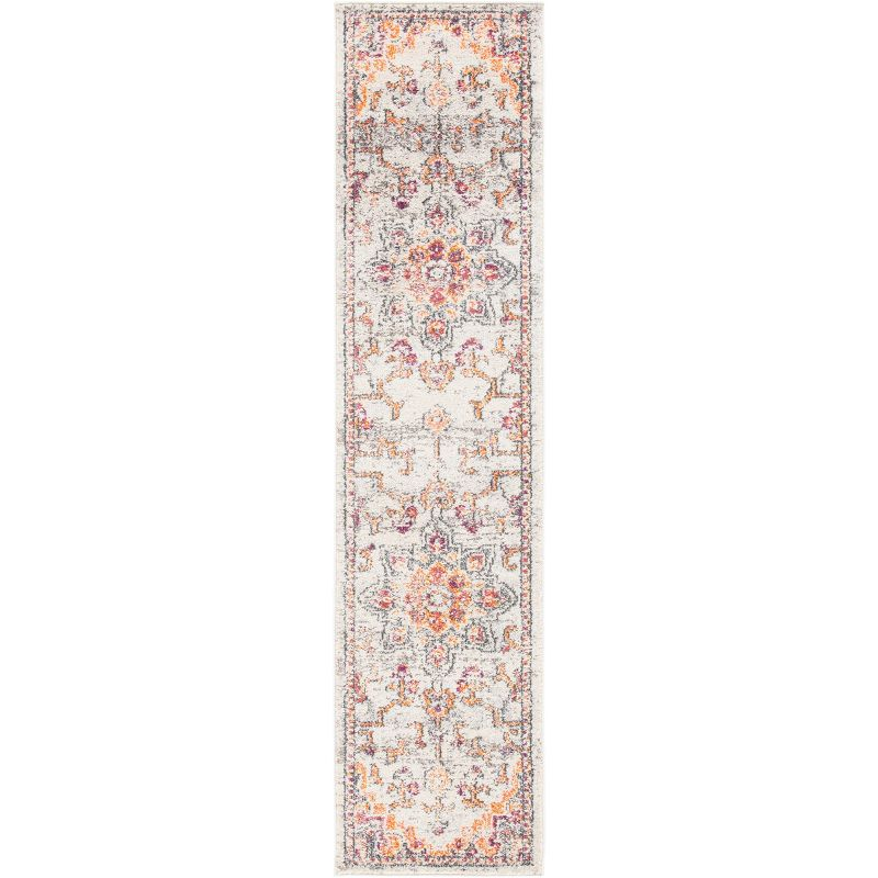 Madison MAD473 Power Loomed Indoor Accent Rug - Beige/Orange - 2'2"x4' - Safavieh