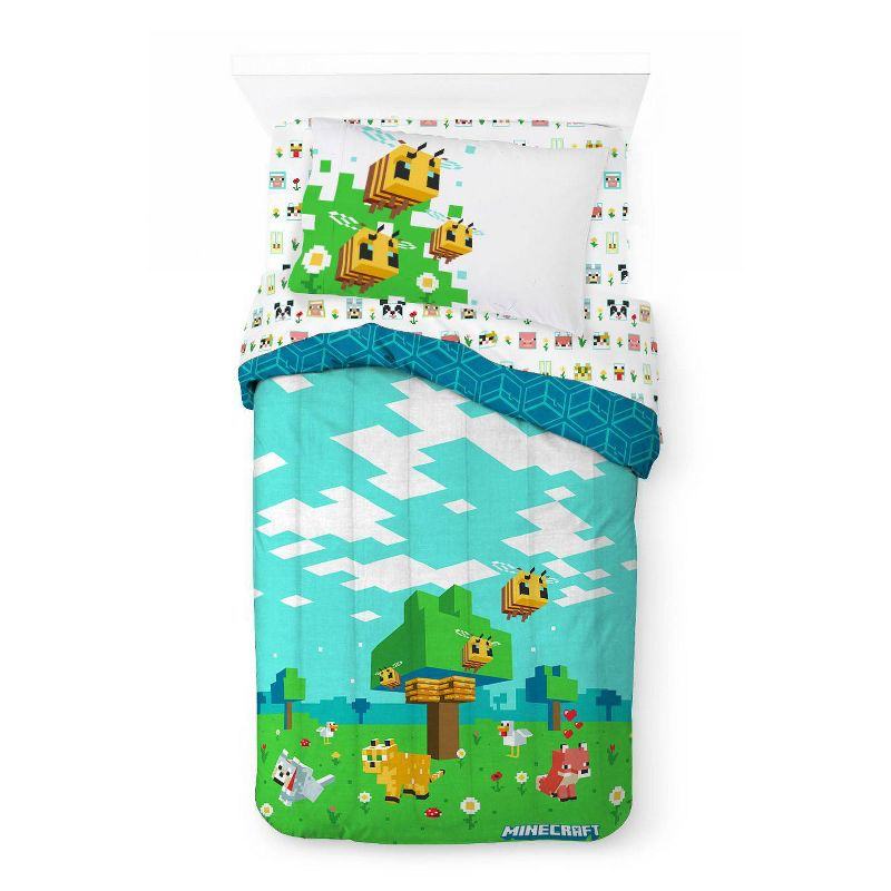 Twin Minecraft Beautiful Day Kids' Sheet Set