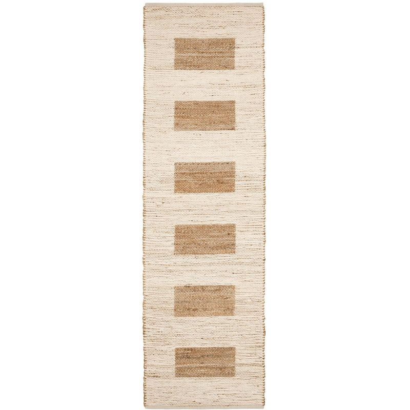 Milo Ivory Handwoven Jute/Cotton Rug