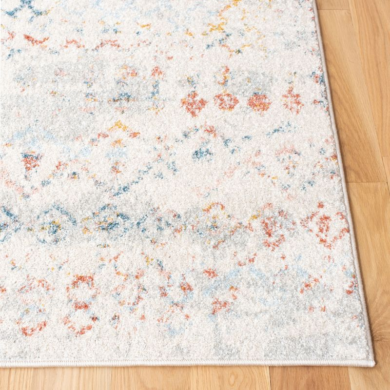 Tulum TUL240 Power Loomed Area Rug - Ivory/Pink - 4'x6' - Safavieh.