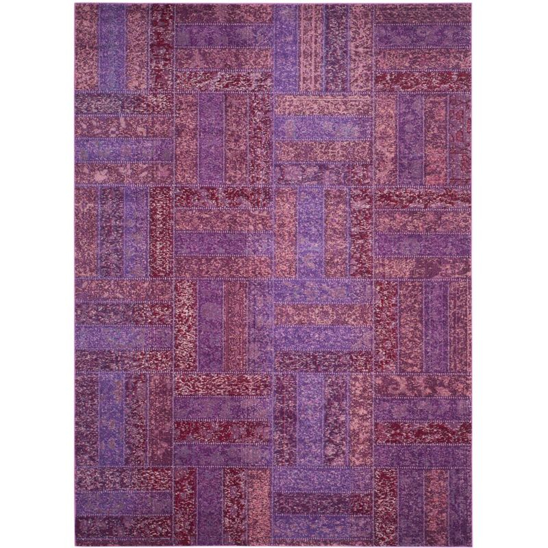 Monaco MNC214 Power Loomed Indoor Area Rug - Purple/Multi - 9'x12' - Safavieh