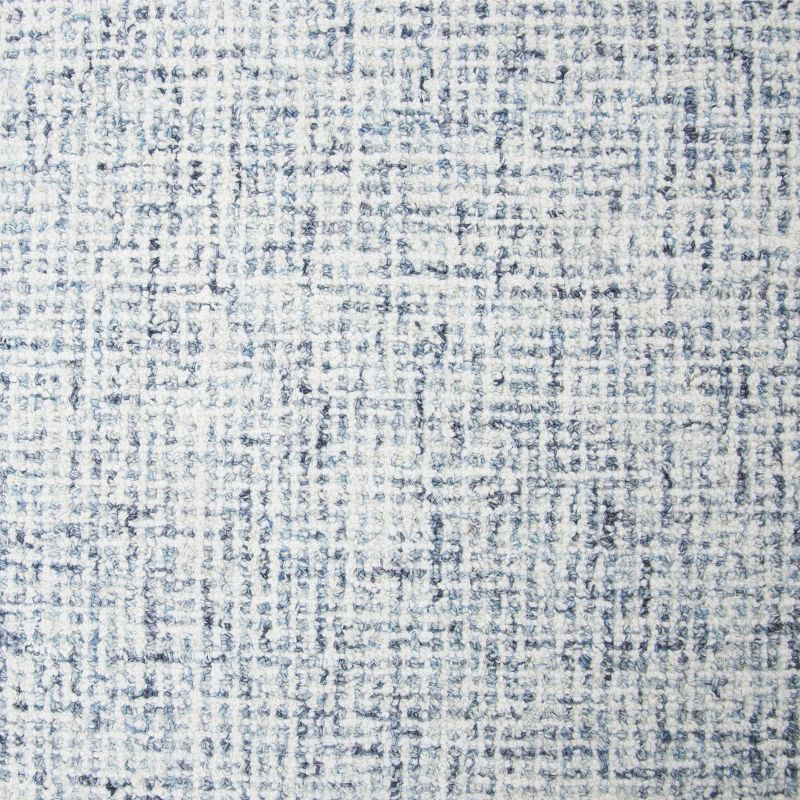 Alora Decor 10'x10' London Tweed Round Area Rug Blue