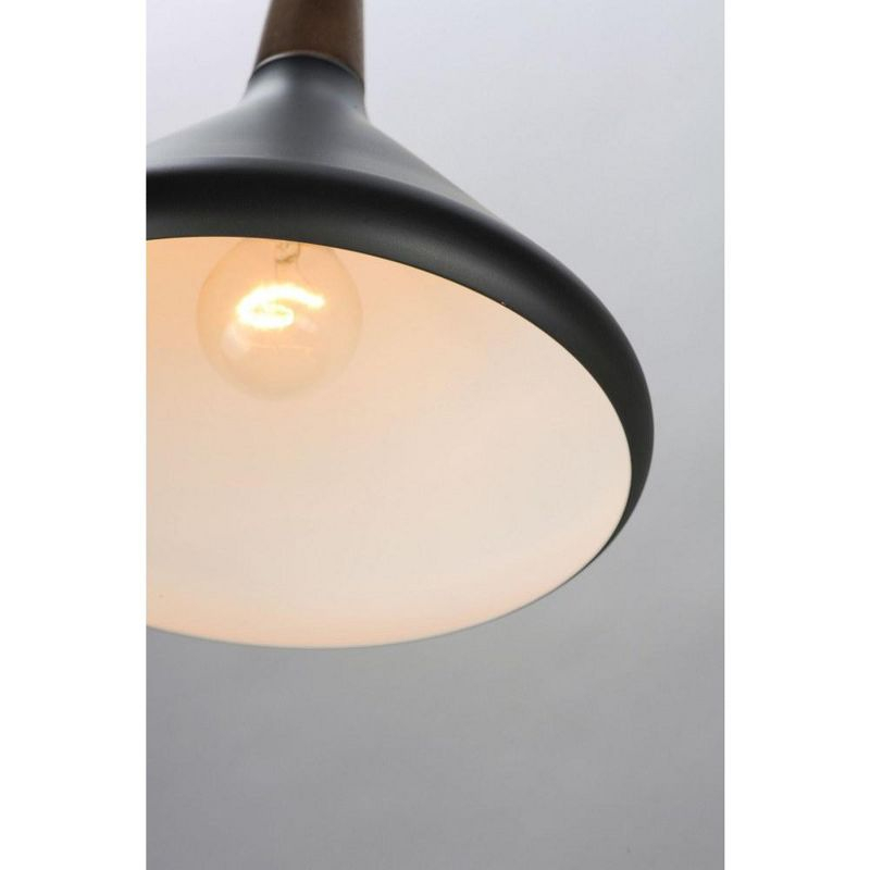 Maxim Lighting Nordic 1 - Light Pendant in  Walnut/Black
