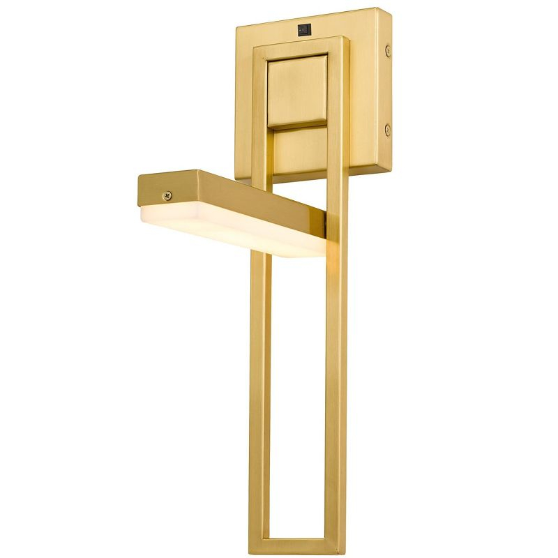 Cal Lighting LA-8043 Montilla Led Bedside Wall Sconce with Adjustable Led Light Panel and Rocker Switch