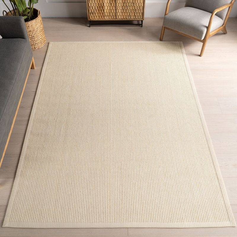Nuloom Monica Geometric Wool Indoor Area Rug, Runner 2' 6" x 8', Ivory