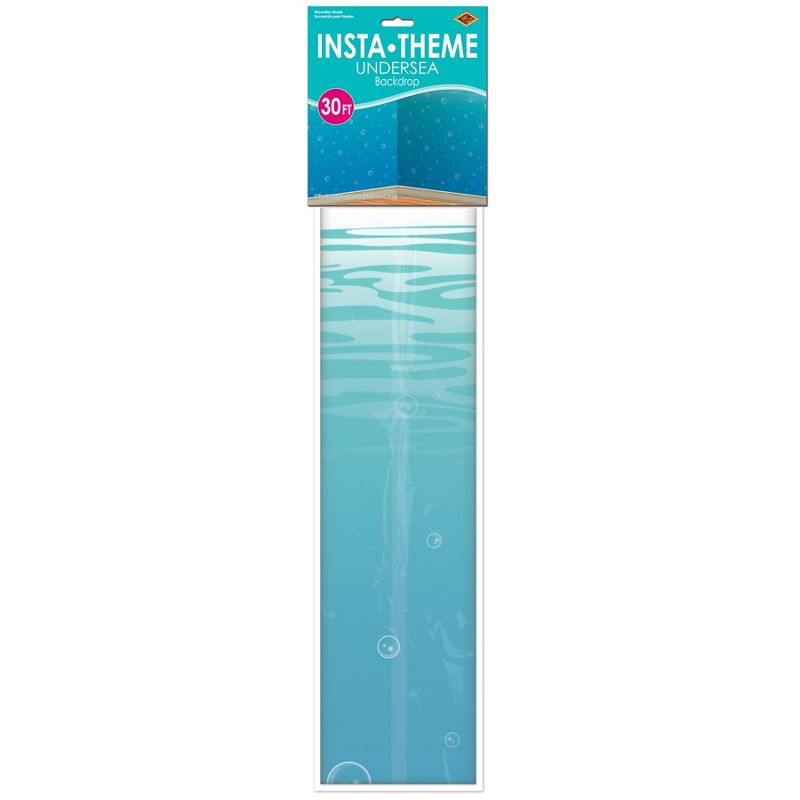 Beistle Undersea Backdrop - 4' x 30' - Pack of 6