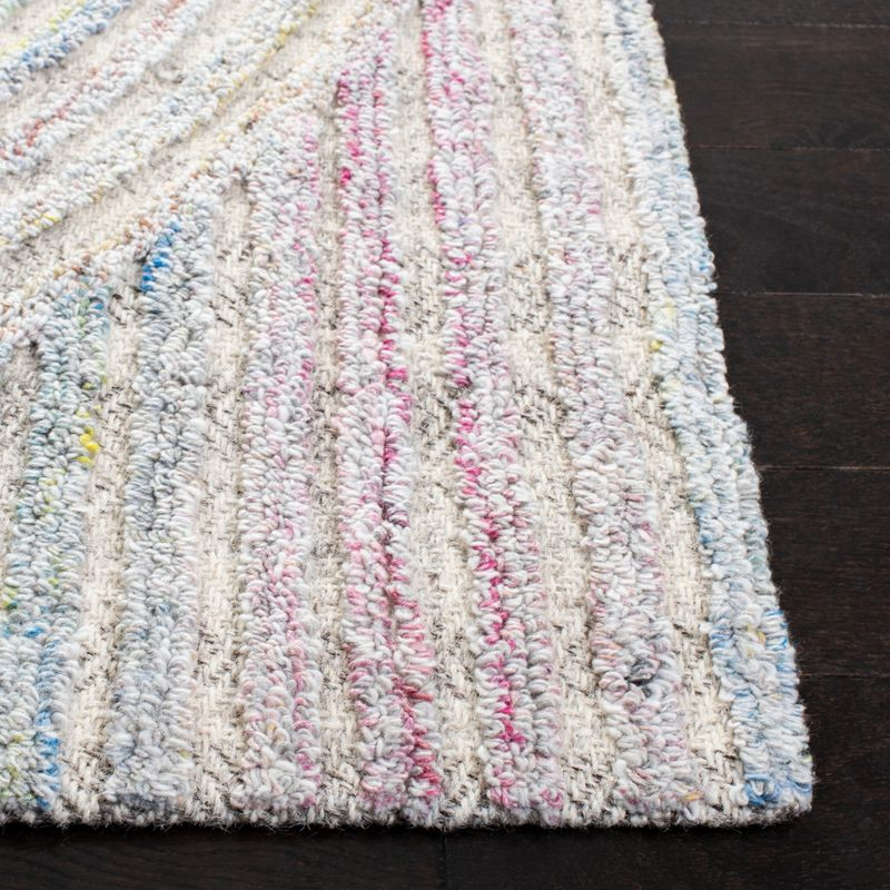 Southampton SHA301 Hand Tufted Indoor Area Rug - Pink/Blue - 5'x8' - Safavieh
