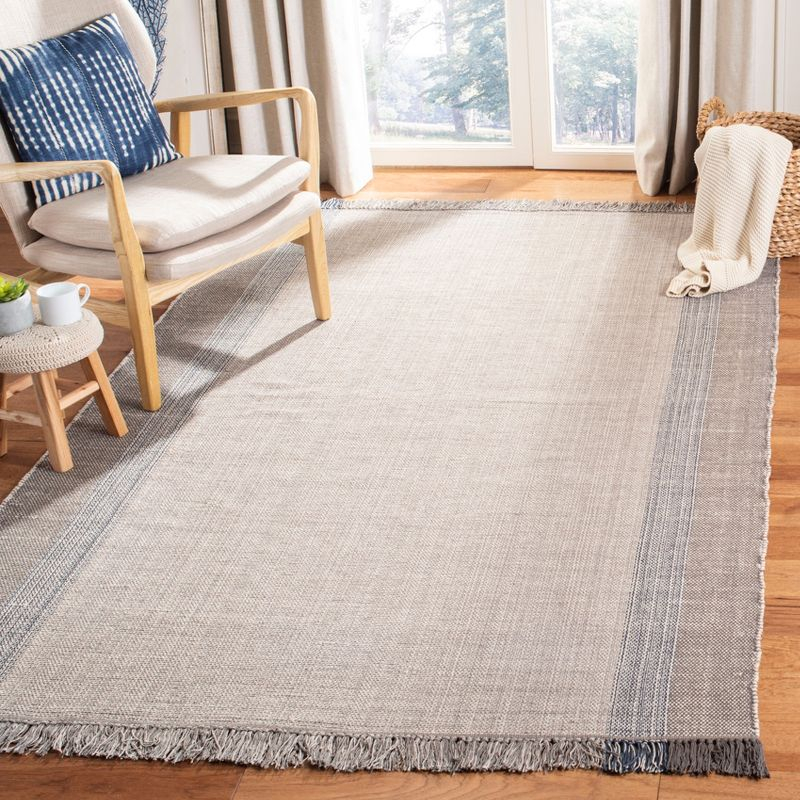 Montauk MTK301 Hand Woven Indoor Area Rug - Blue/Grey - 8'x10' - Safavieh