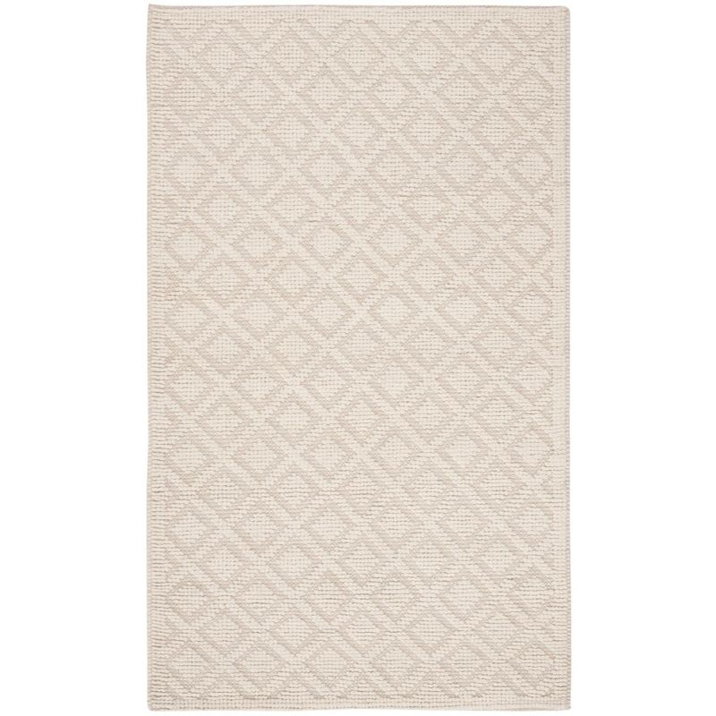 Vermont VRM304 Hand Woven Indoor Area Rug - Ivory - 4'x6' - Safavieh