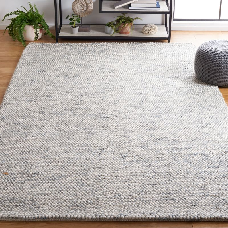 Natura NAT182 Hand Loomed Area Rug - Gray/Ivory - 5'x8' - Safavieh.