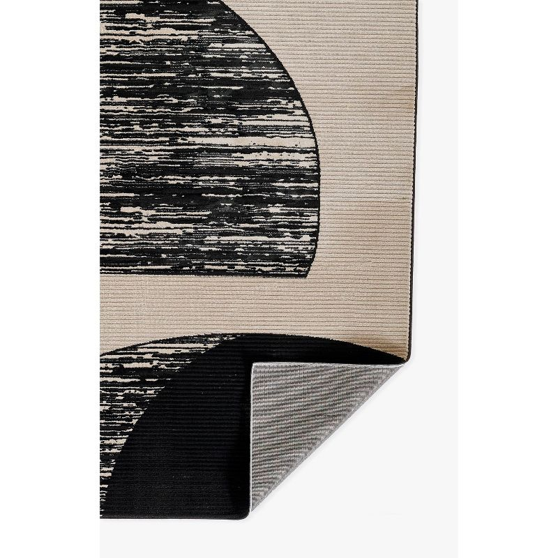 Momeni 2'x3' Xander Callie Machine Loomed Accent Rug Ivory: Geometric Pattern, Low Pile, Indoor Use, Polyester & Polypropylene