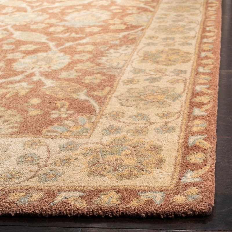 Antiquity AT315 Hand Tufted Accent Rug - Brown/Taupe - 2'x3' - Safavieh.