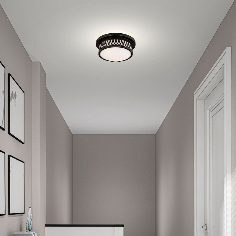 Livex Lighting Westfield 2 - Light Flush Mount in  Olde Bronze