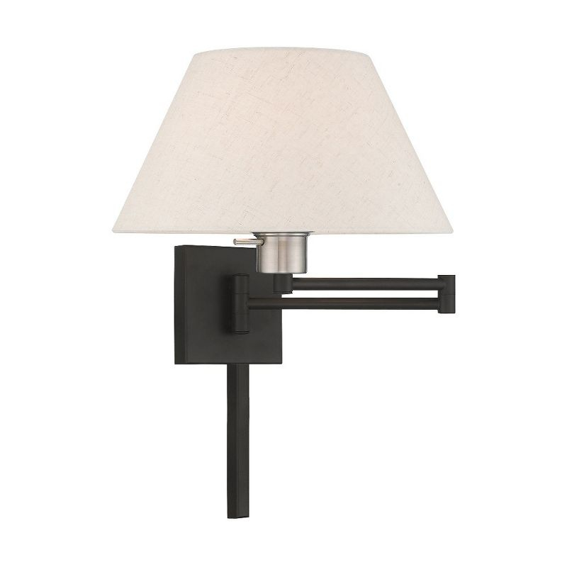 Livex Lighting 1 - Light Wall Light in  Black