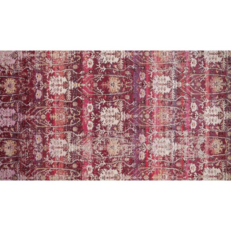 4'x6' Genesee Indoor/Outdoor Trellis Area Rug Red/Beige - Jaipur Living