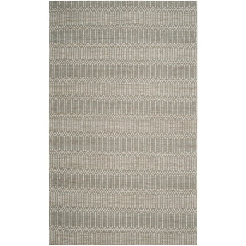 Marbella MRB124 Hand Loomed Indoor Area Rug - Camel/Grey - 5'x8' - Safavieh
