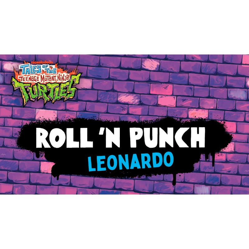 Teenage Mutant Ninja Turtles Leonardo Roll-N-Punch Giant Action Figure