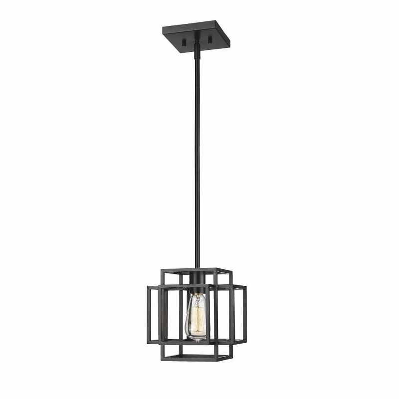 Z-Lite Titania 1 - Light Pendant in  Matte Black