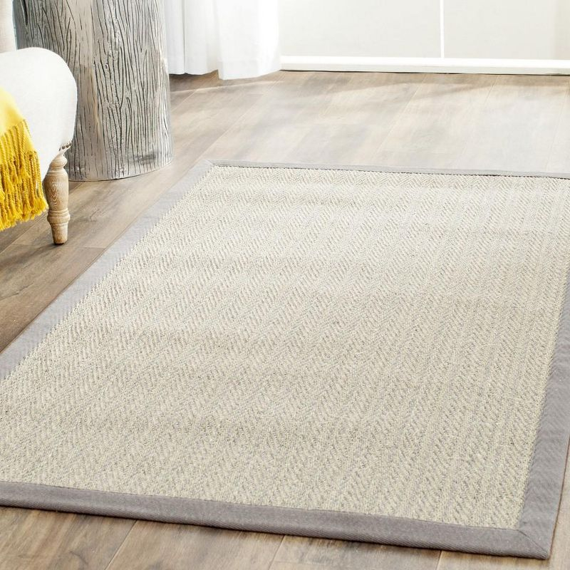 Natural Fiber NF444 Power Loomed Indoor Accent Rug - Grey Brown/Grey - 3'x5' - Safavieh.