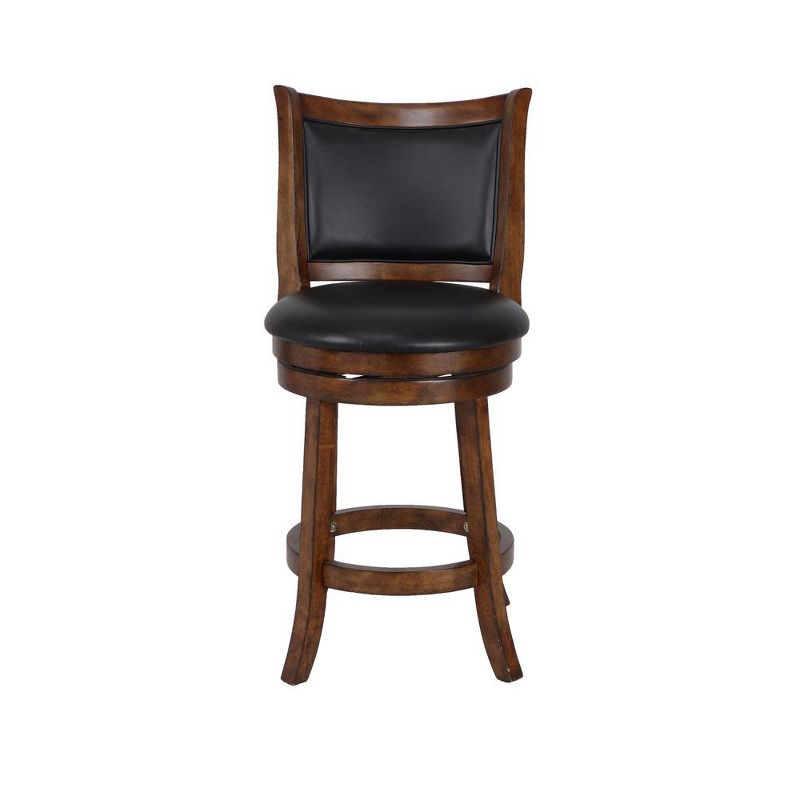 New Classic Furniture,Furniture Bristol 24" Solid Wood Counter Stool In Brown
