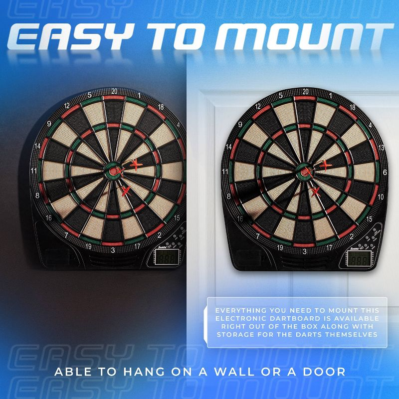 Franklin Sports Electronic Soft Tip Dartboard