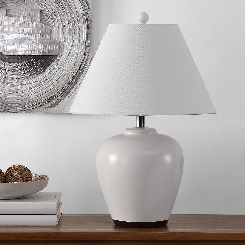 Etren Table Lamp - 24.5 Inch Height - TBL4386 - Ivory - Safavieh