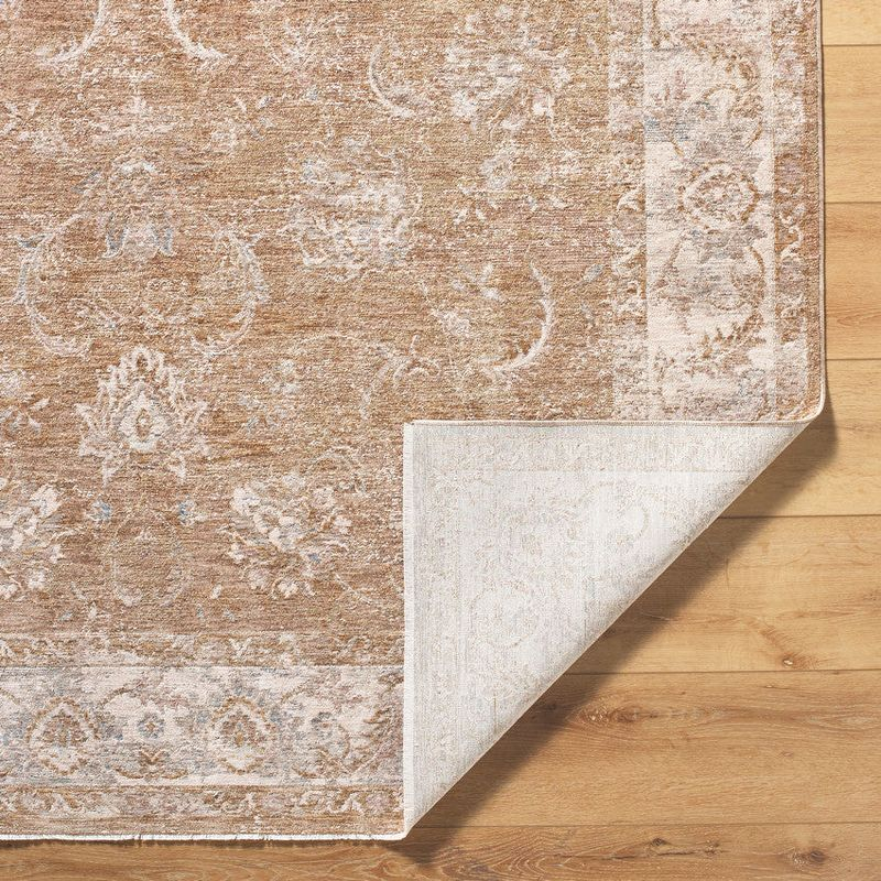 Mark & Day Pennie 6'7"x9'6" Rectangle Woven Indoor Area Rugs Cream/Light Brown