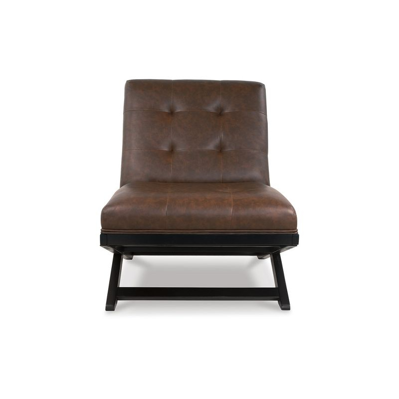 Signature Design by Ashley Contemporary Sidewinder Accent Chair  Brown