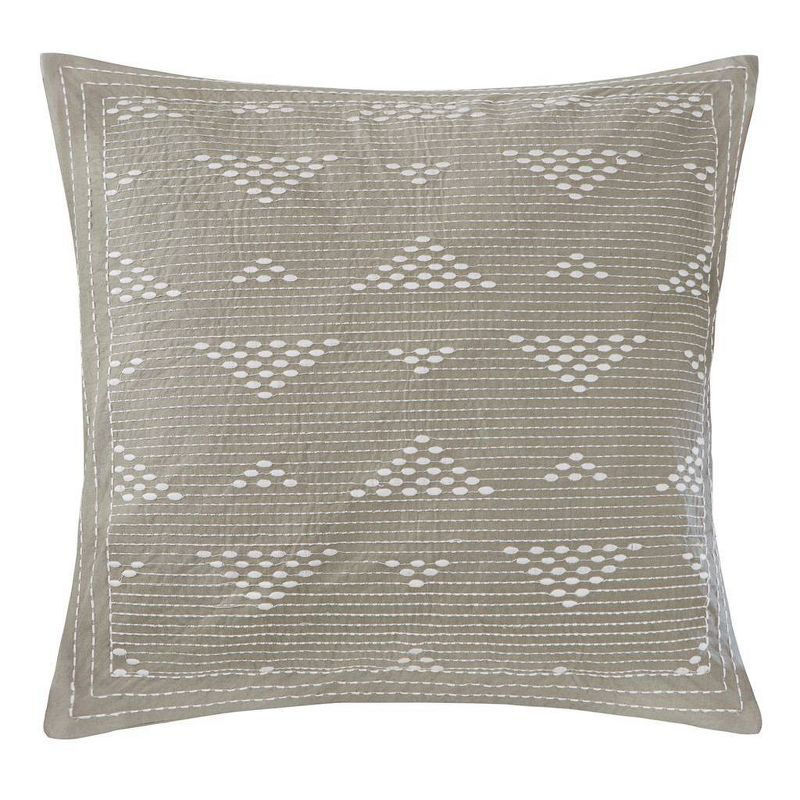 INK+IVY Square Cotton Pillow Cover & Insert