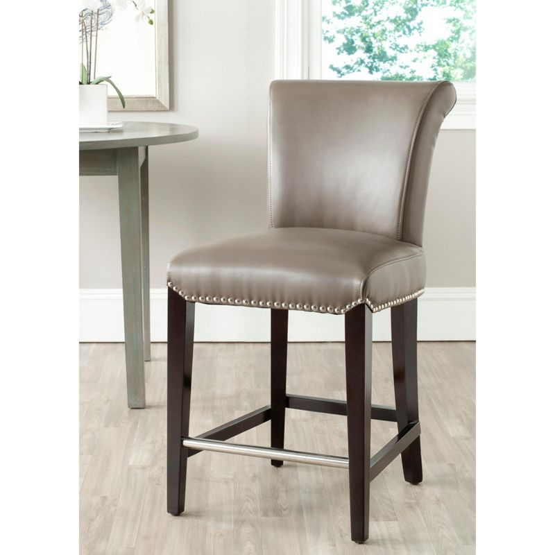 Seth Counter Stool - Clay - Safavieh